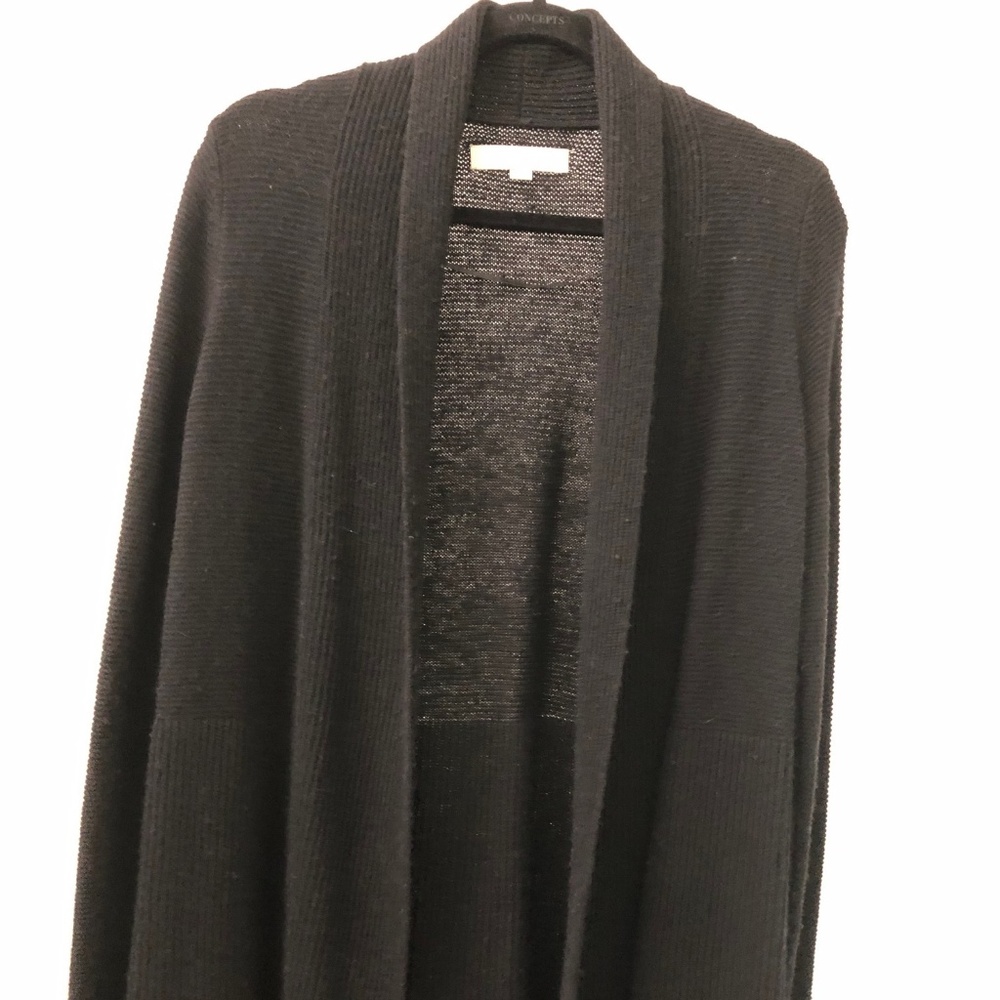 LOFT black cardigan sweater